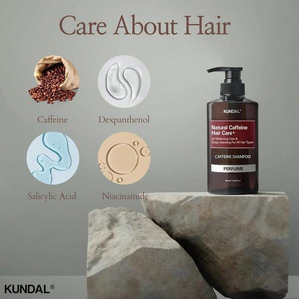 KUNDAL Caffeine Scalp Care Shampoo #4