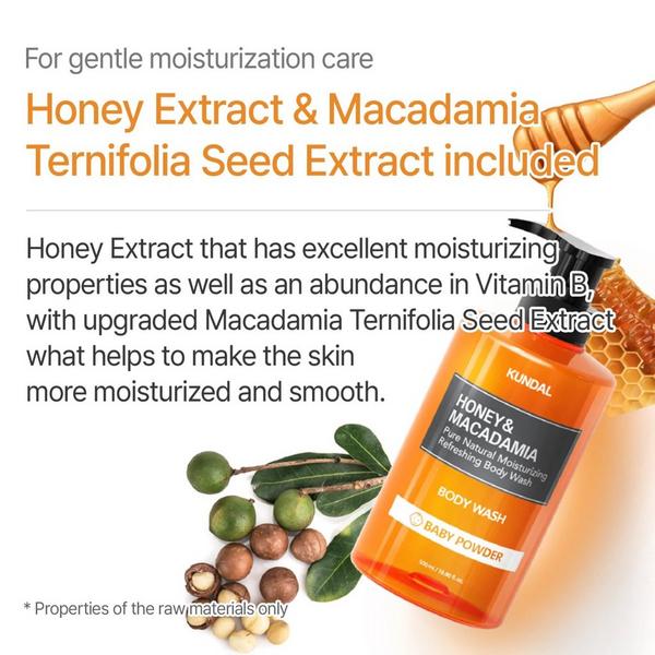 KUNDAL Honey & Macadamia Pure Body Wash #4