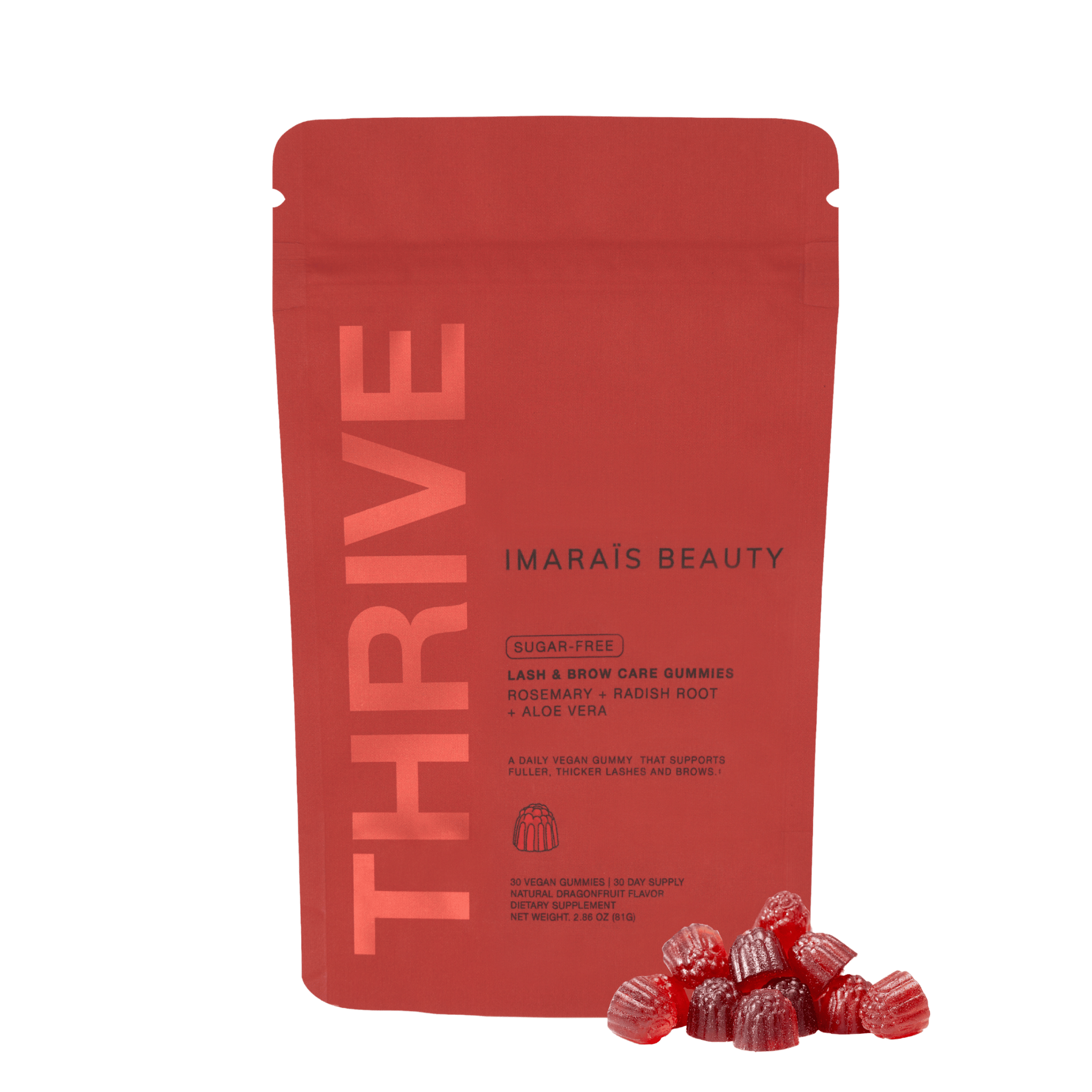 Imarais Beauty Thrive Haircare Gummies for Lash & Brow Care #1