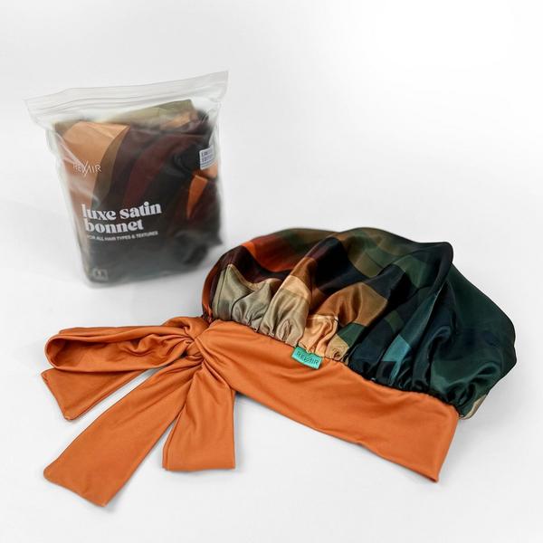 RevAir Luxe Satin Bonnet - Limited Edition Cinnamon Swirl #3