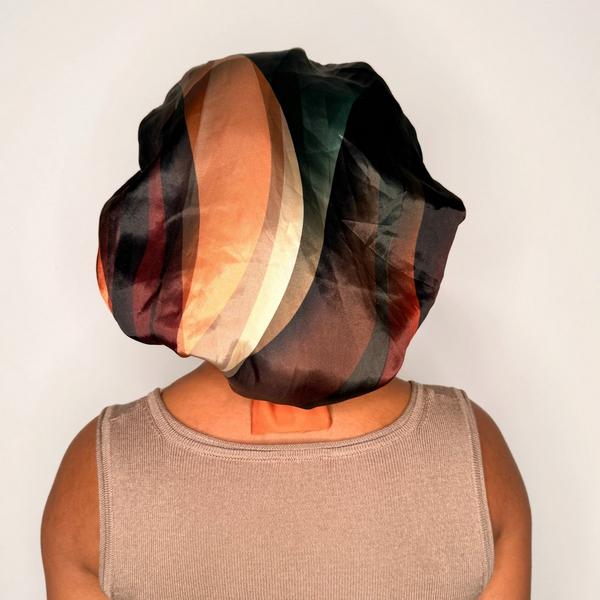RevAir Luxe Satin Bonnet - Limited Edition Cinnamon Swirl #4