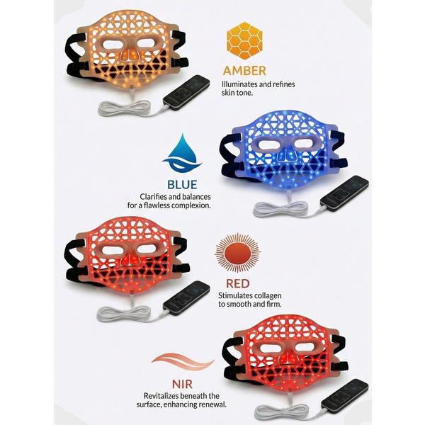 LuminaNRG Feather LED Face Mask #6