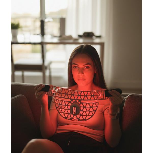 LuminaNRG Feather Neck & Decollete LED Mask #3