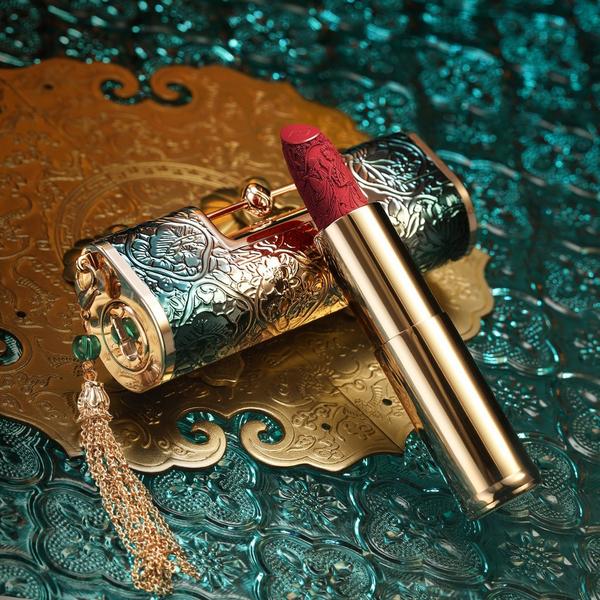 Florasis Blooming Rouge Love Lock Engraved Lipstick #4