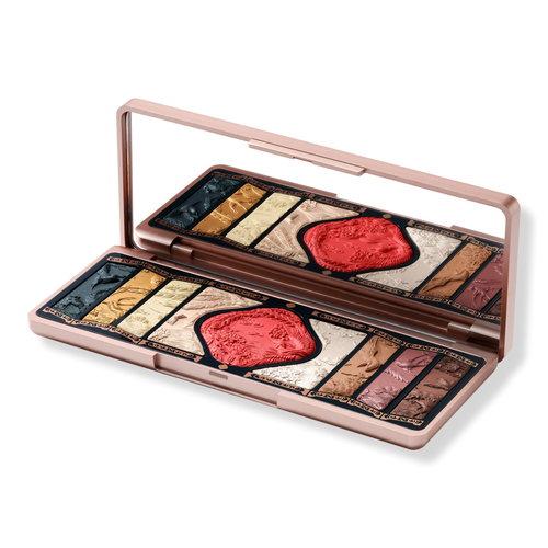 Florasis - 01 Gold Brown Floral Engraving Phoenix Makeup Palette
