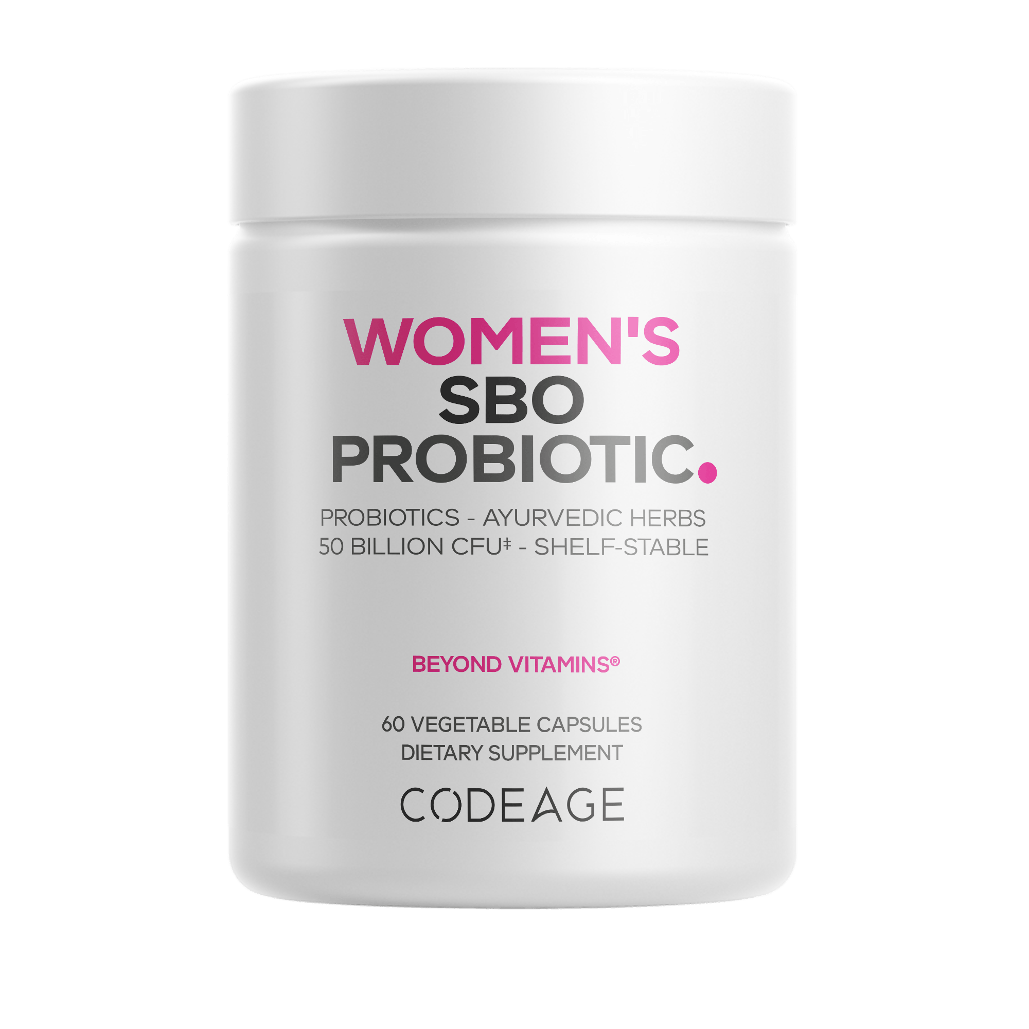 CODEAGE Women’s SBO Probiotic with Fermented Botanicals #1