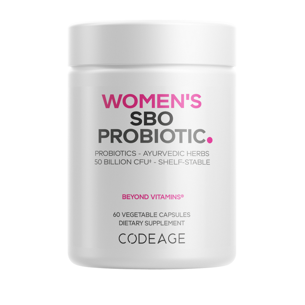 CODEAGE Women’s SBO Probiotic with Fermented Botanicals