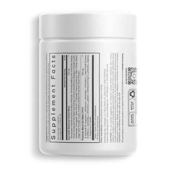CODEAGE Women’s SBO Probiotic with Fermented Botanicals #8