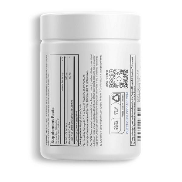 CODEAGE Liposomal Glutathione with Phospholipid Complex #8