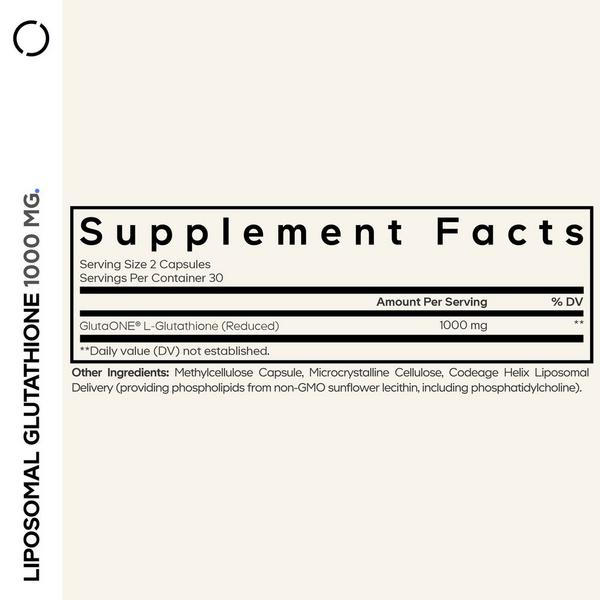 CODEAGE Liposomal Glutathione with Phospholipid Complex #2