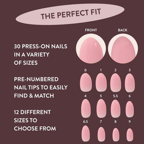 Nails Inc. NailingLife Totally Taylor Classic Pink Press-On Nails #7