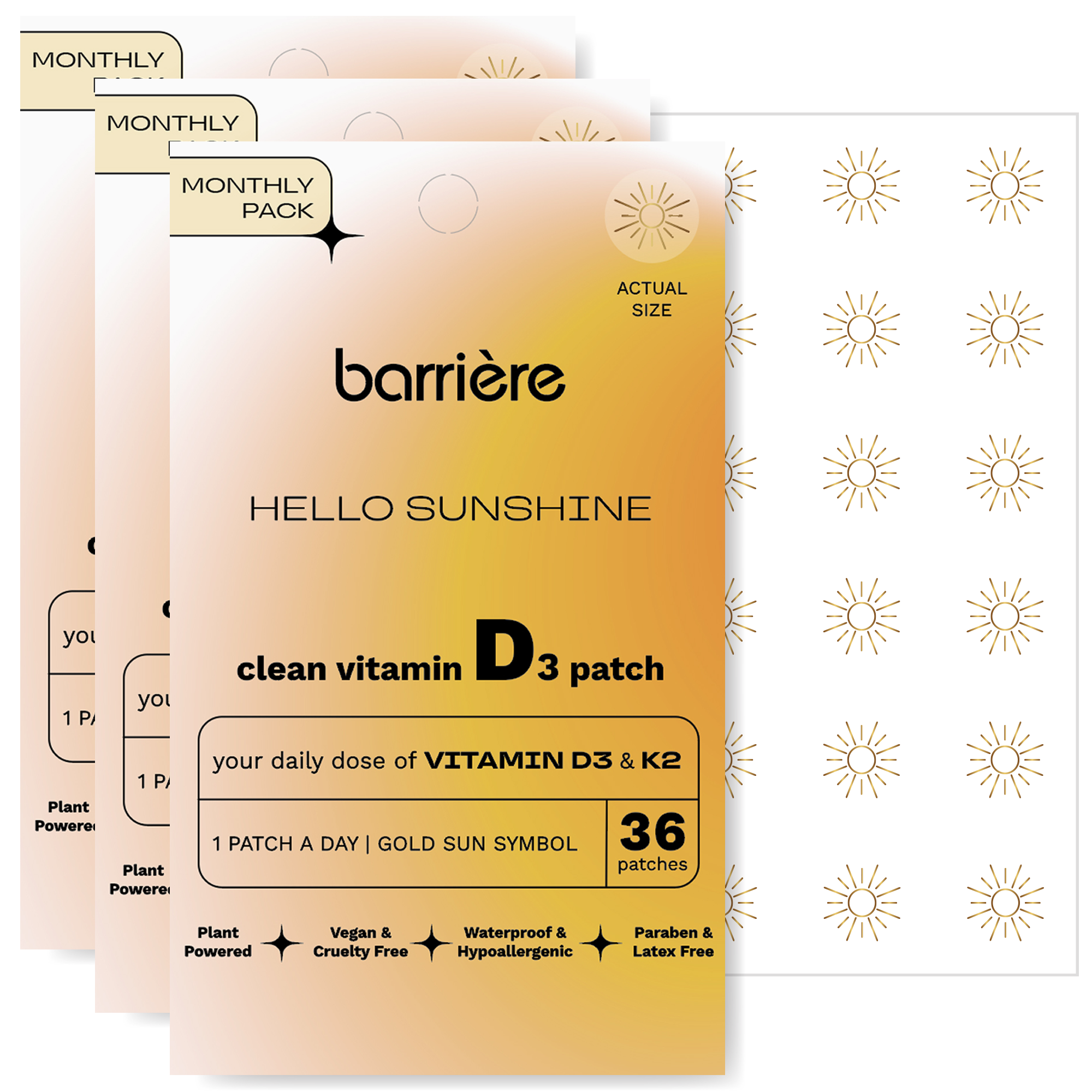 Barrière Hello Sunshine Vitamin D3 Bundle #1