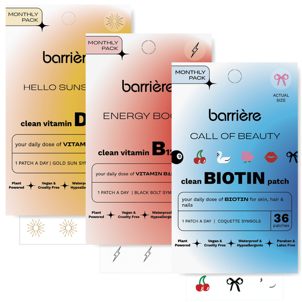 Barrière Daily Essentials Bundle: B12, D3, and Biotin #1