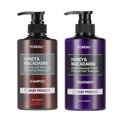 KUNDAL Honey & Macadamia Shampoo & Conditioner Set