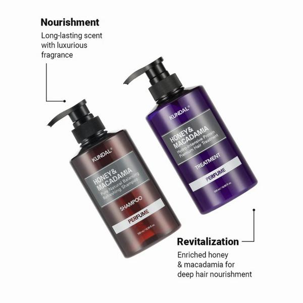 KUNDAL Honey & Macadamia Shampoo & Conditioner Set #3