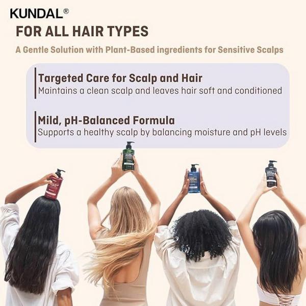 KUNDAL Honey & Macadamia Shampoo & Conditioner Set #4