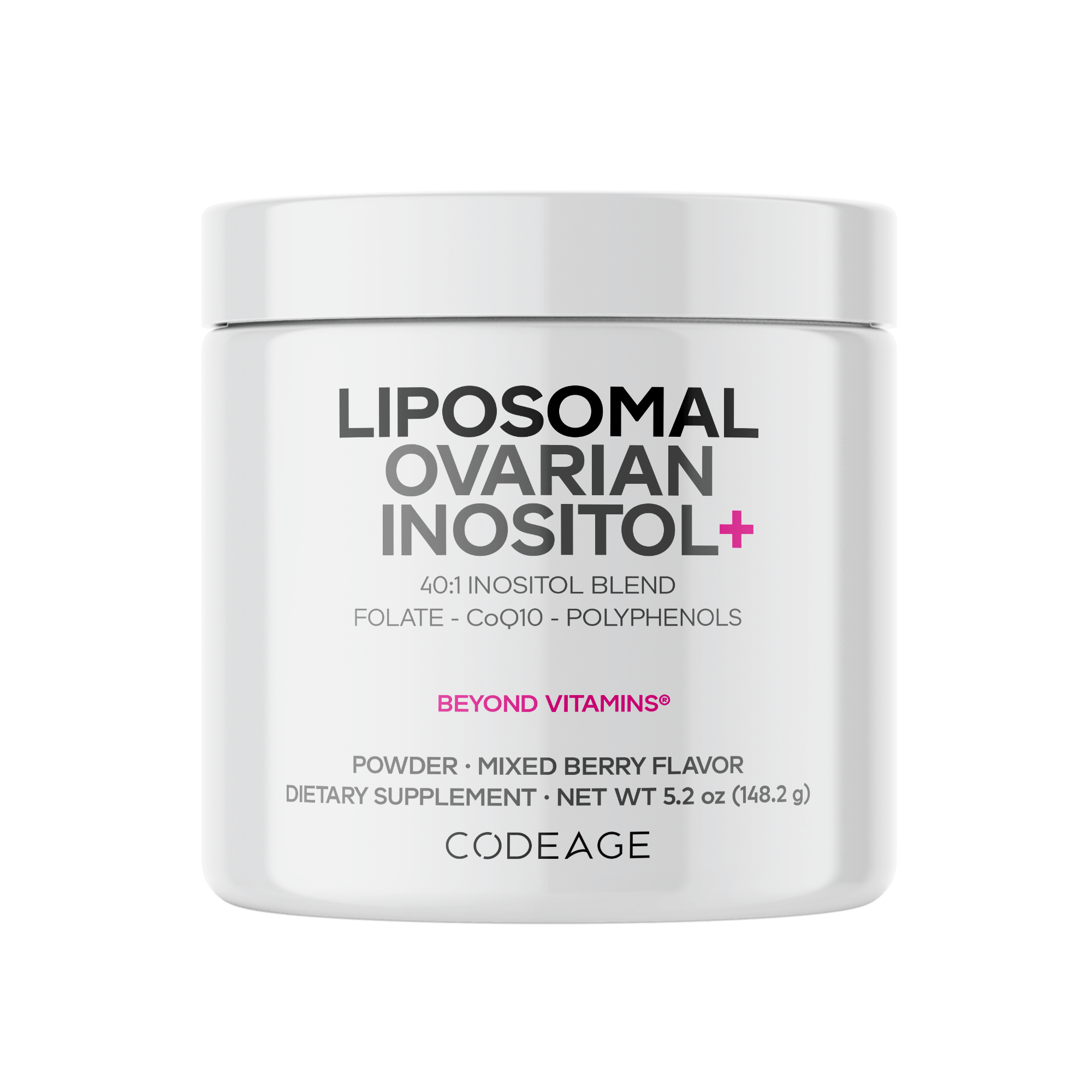 CODEAGE Liposomal Ovarian Inositol Powder with Myo & D-Chiro #1