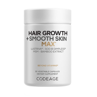 Hair Growth & Smooth Skin Vitamins with Biotin & MSM