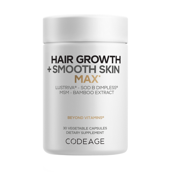 CODEAGE Hair Growth & Smooth Skin Vitamins with Biotin & MSM #1
