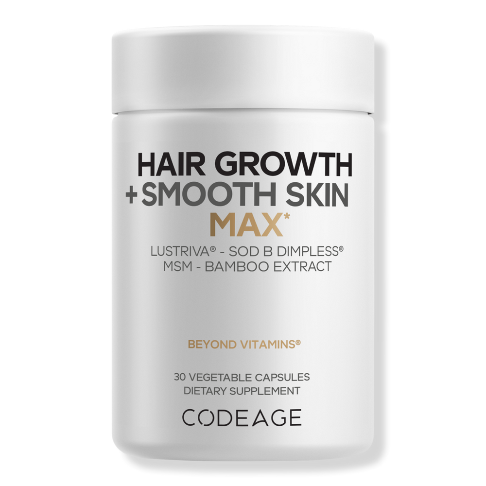 CODEAGE Hair Growth & Smooth Skin Vitamins with Biotin & MSM