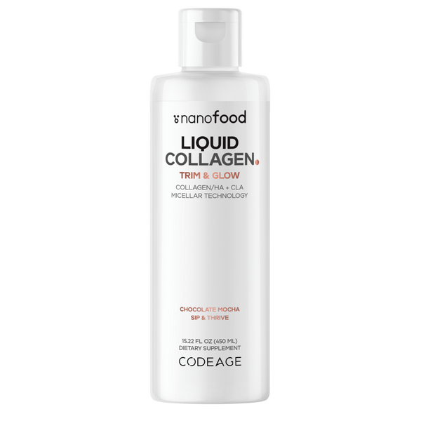 CODEAGE Liquid Collagen Trim & Glow with CLA & Hyaluronic Acid #1