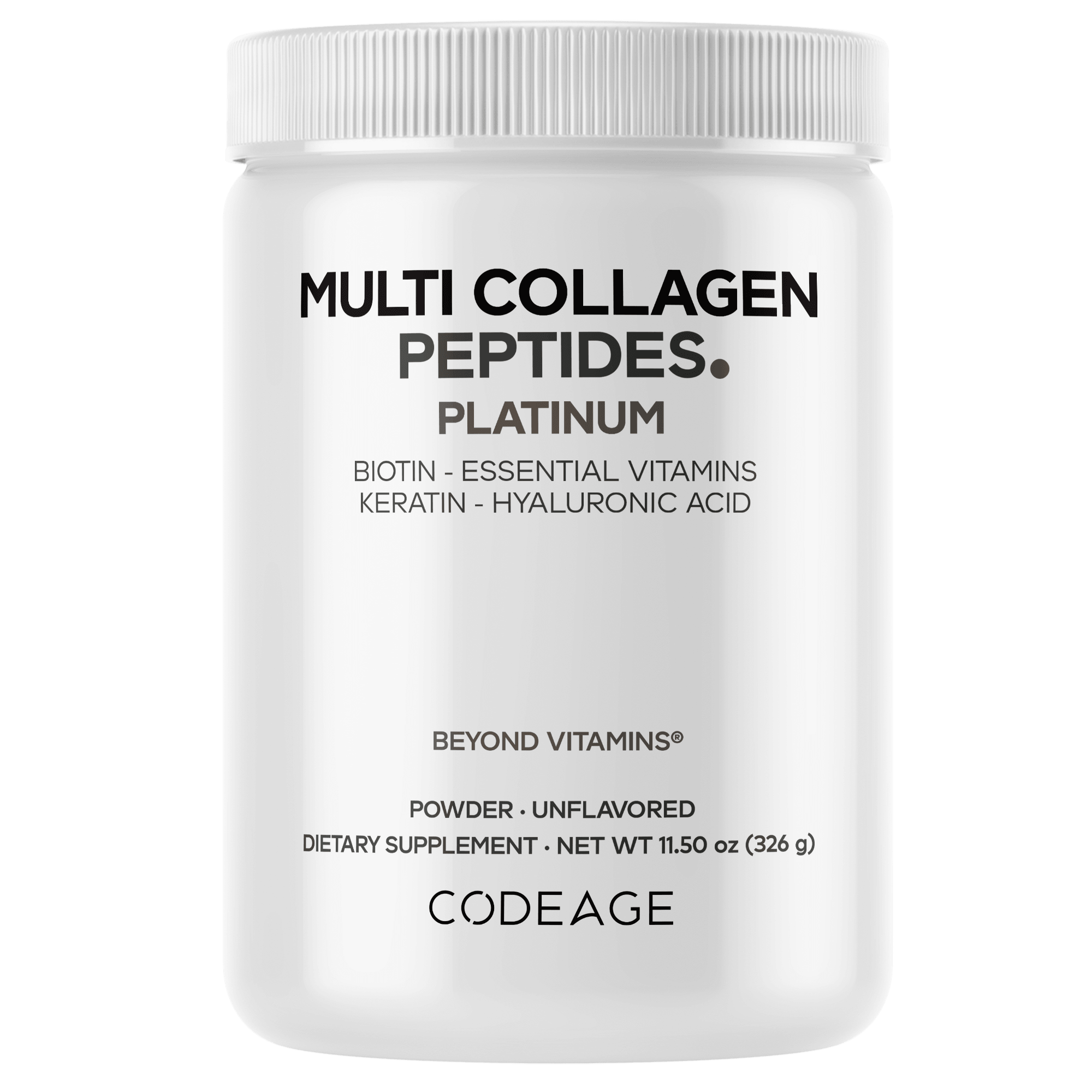 CODEAGE Multi Collagen Platinum with Vitamins, Keratin & Hyaluronic Acid #1