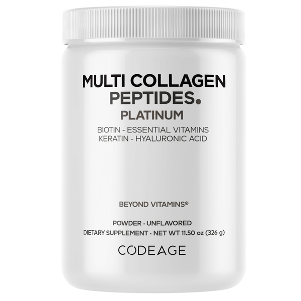 CODEAGE Multi Collagen Platinum with Vitamins, Keratin & Hyaluronic Acid #1