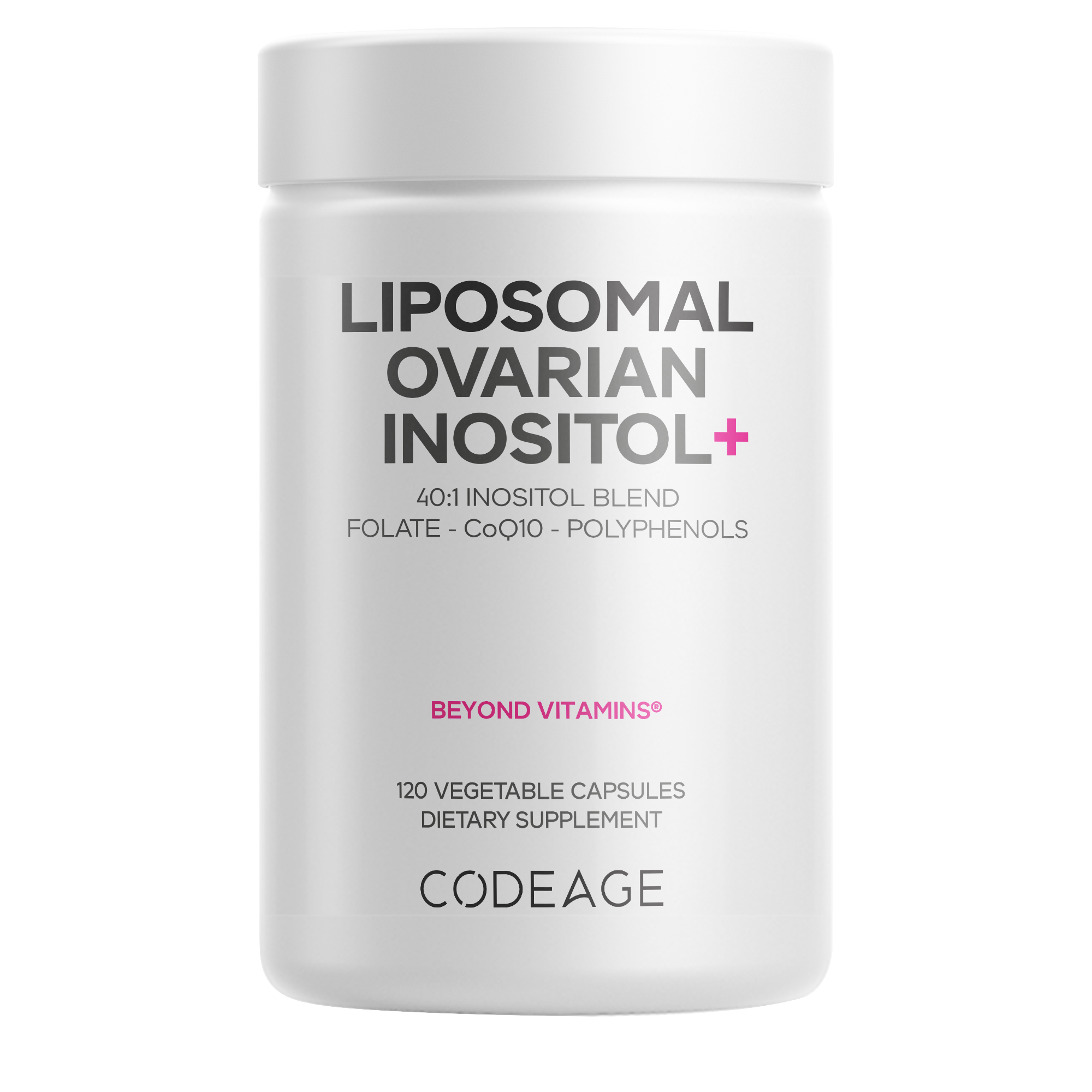 CODEAGE Liposomal Ovarian Inositol with Folate & CoQ10 #1
