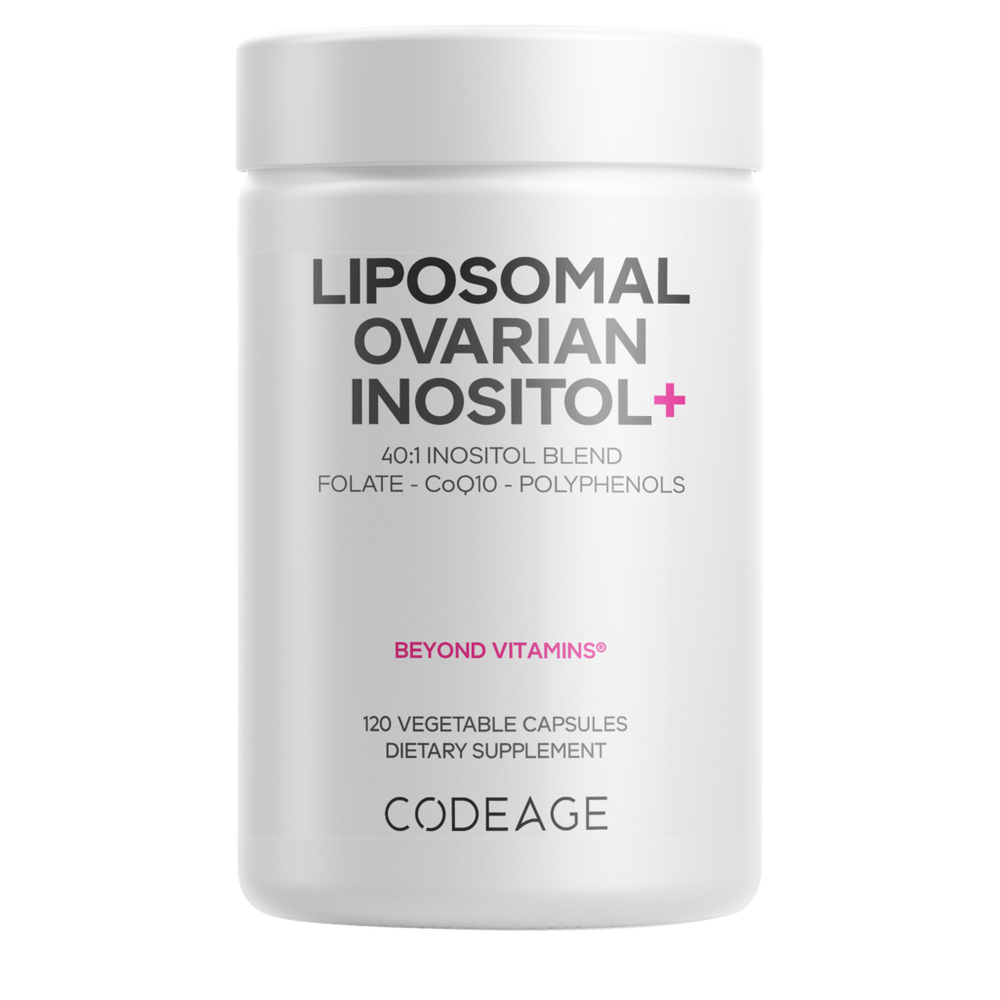CODEAGE Liposomal Ovarian Inositol with Folate & CoQ10