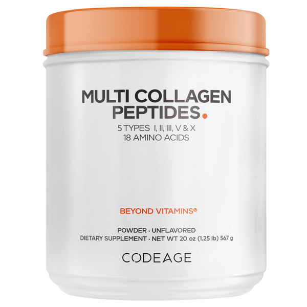 CODEAGE Multi Collagen Peptides with Types I, II, III, V & X #1