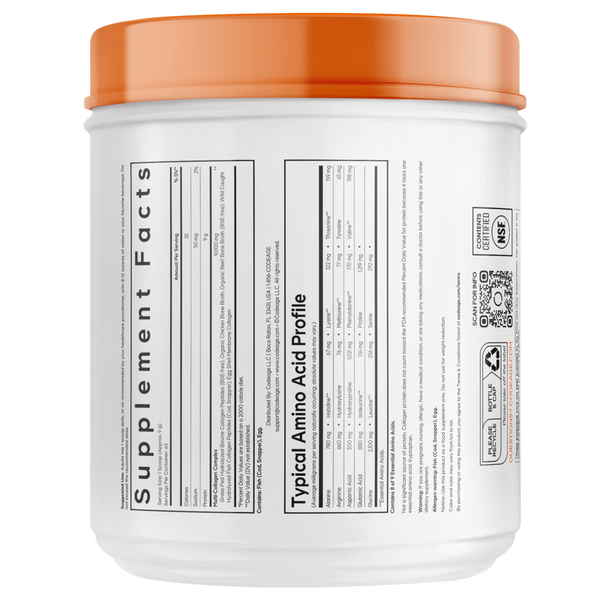 CODEAGE Multi Collagen Peptides with Types I, II, III, V & X #8