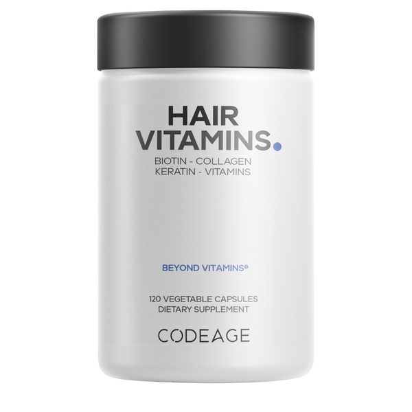 CODEAGE Hair Vitamins with Biotin, Keratin, Collagen & Probiotics #1