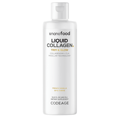 CODEAGE Liquid Collagen Trim & Glow with CLA & Hyaluronic Acid