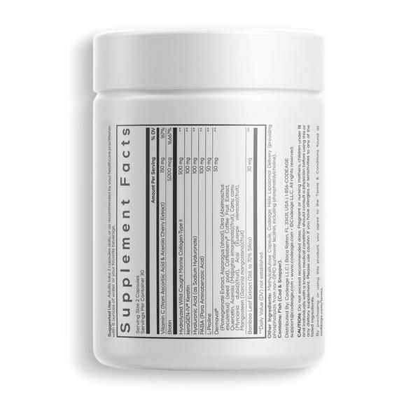 CODEAGE Hair Skin Nails Vitamins Platinum with Collagen & Keratin #8