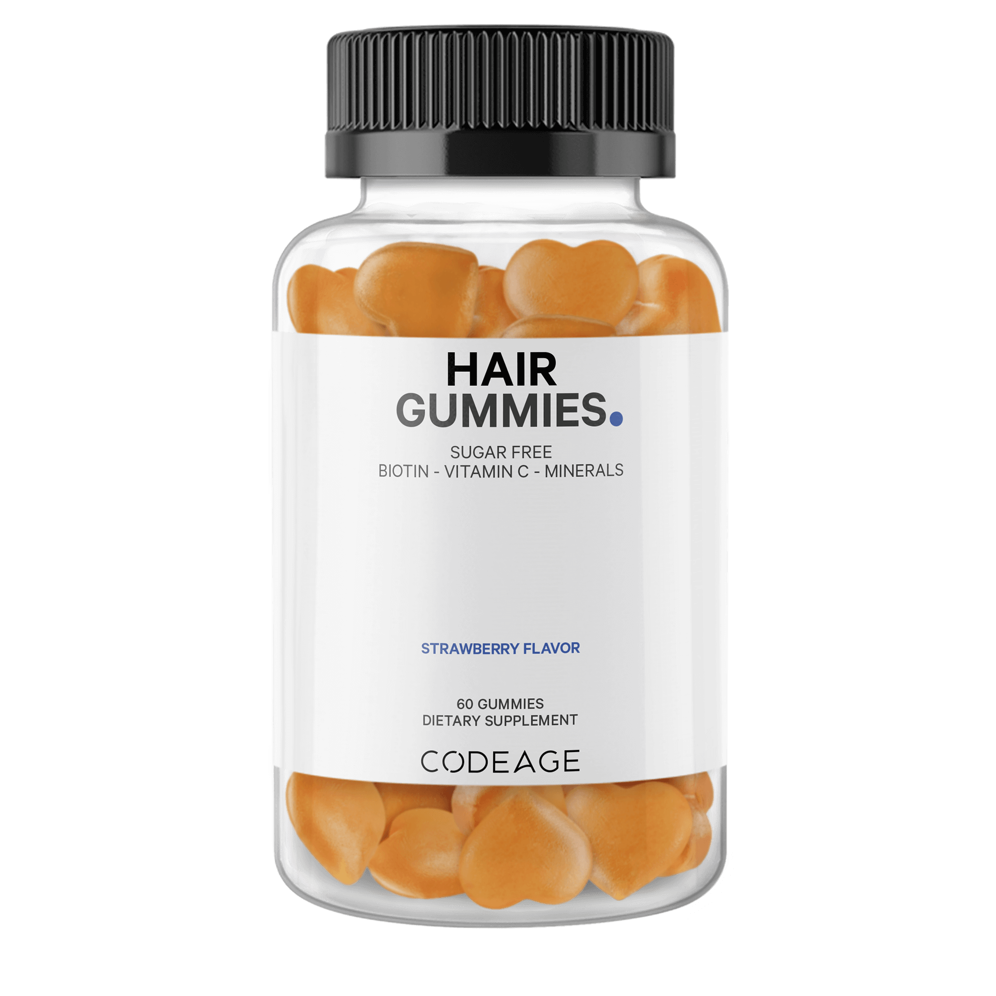 CODEAGE Sugar-Free Hair Gummies with Biotin & Zinc #1