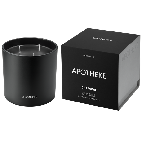 APOTHEKE Charcoal 3-Wick Scented Candle #1