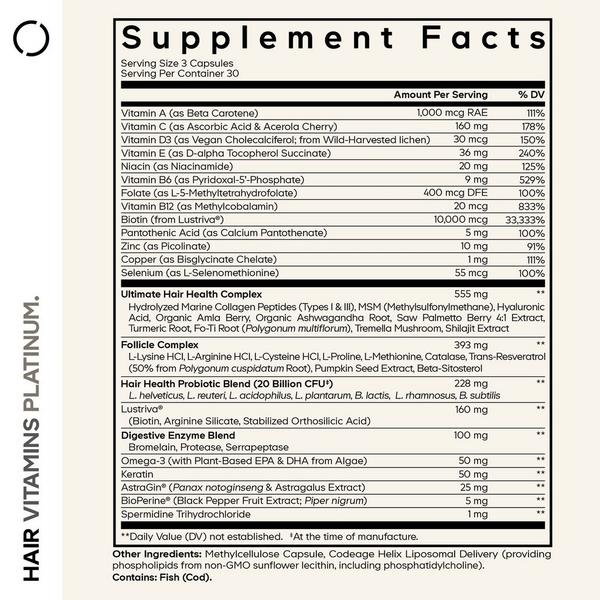 CODEAGE Hair Vitamins Platinum with Biotin, Keratin & Omega-3 #2