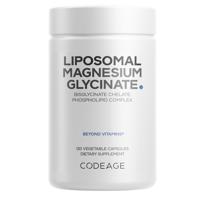 CODEAGE Liposomal Magnesium Bisglycinate with Black Pepper Extract