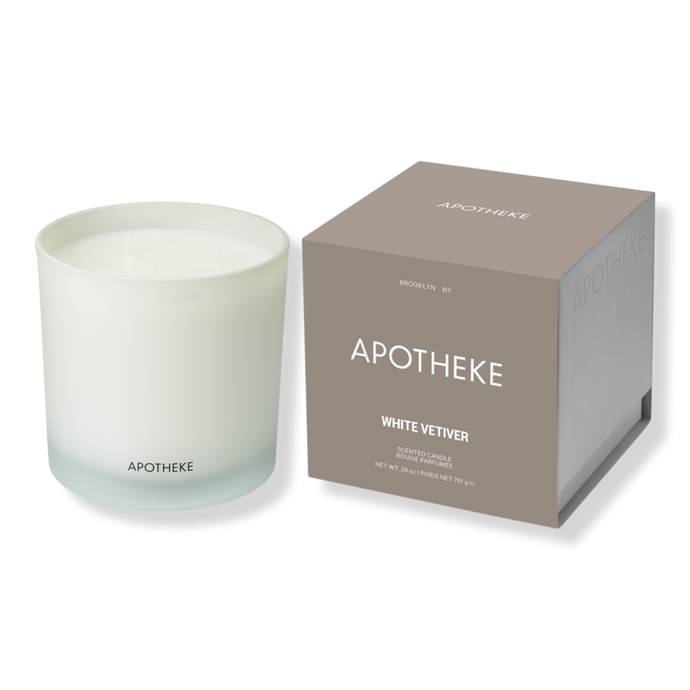 APOTHEKE White Vetiver Scented Candle - 26 oz (3-Wick Candle)
