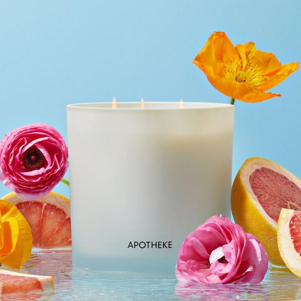 APOTHEKE Sea Salt Grapefruit 3-Wick Scented Candle #3
