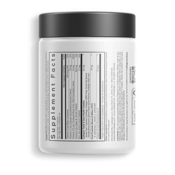 CODEAGE Teeth & Gums Vitamins with Oral Probiotics & Collagen #8