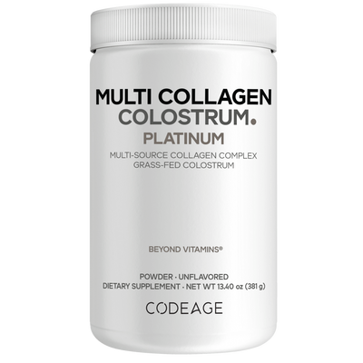 CODEAGE Multi Collagen Colostrum Powder with Lactoferrin