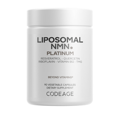 CODEAGE Liposomal NMN with Resveratrol, Quercetin & B Vitamins