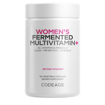 CODEAGE Women’s Fermented Multivitamin with Whole Foods & Probiotics