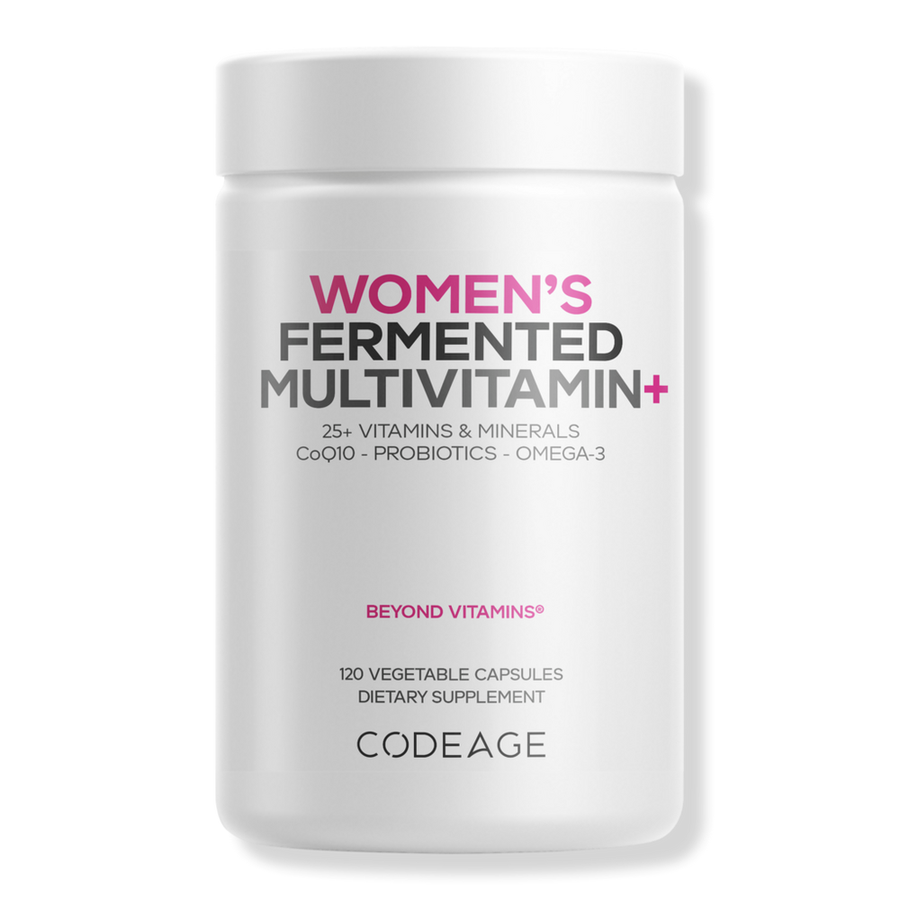 CODEAGE Women’s Fermented Multivitamin with Whole Foods & Probiotics