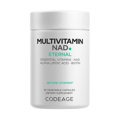 CODEAGE Multivitamin with NAD+, Methylated B Vitamins & Antioxidants