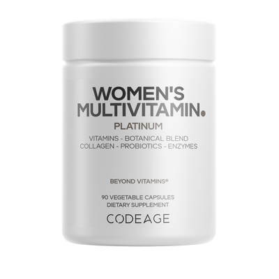 CODEAGE Women’s Multivitamin Platinum with Collagen & Probiotics