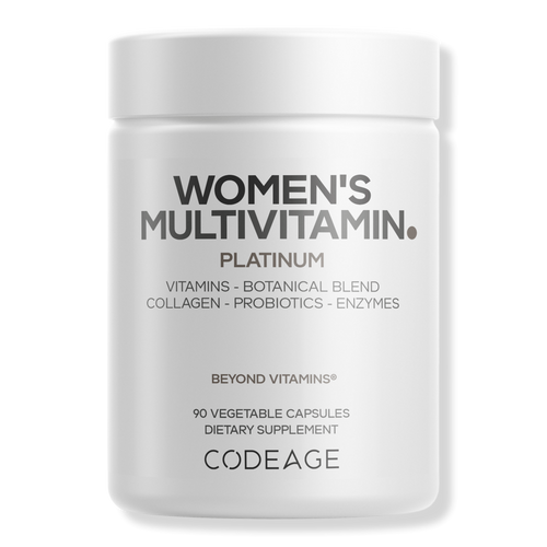 新品☆185×185cm♪日本製♪抗ウイルス♪抗アレルゲン♪タフトラグ〇B390 CODEAGE - Women's Multivitamin Platinum with Collagen & Probiotics