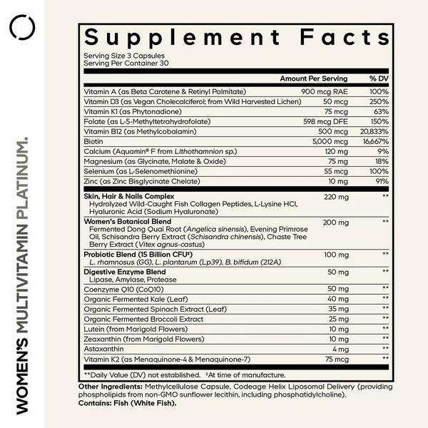 CODEAGE Women’s Multivitamin Platinum with Collagen & Probiotics #2