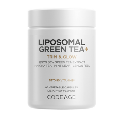 CODEAGE Liposomal Green Tea with EGCG & Organic Matcha